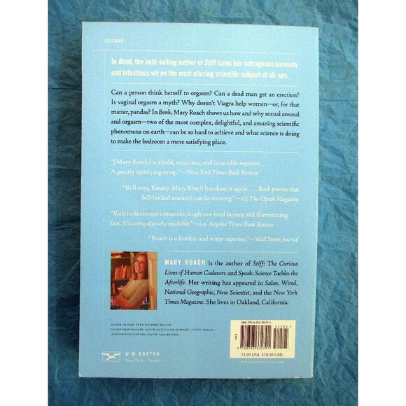 Book - Bonk: The Curious Coupling of Science and Sex, by Mary Roach - Picture 12 of 12